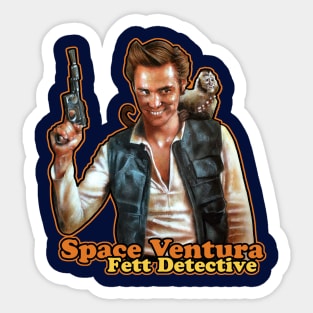 Space Ventura - Fett Detective Sticker